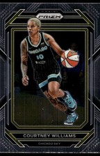 Courtney Williams 2023 Panini Prizm WNBA #19 Chicago Sky AutographDen