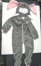 Qiaoniuniu 18 Month 2 Piece Elephant Toddler Costume