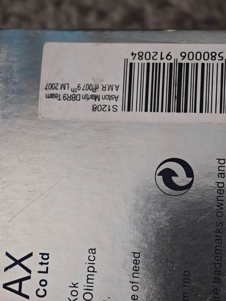 Spark Aston Martin DBR9 Team A.M.R. #007 9th 24h Le Mans 2007 1/43 OVP  S1208 - Immagine 2 di 2