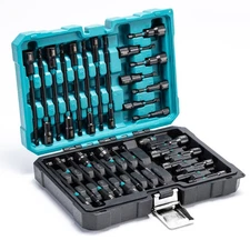 LIBRATON 31PCS Magnetic Nut Driver Set, 1/4" Impact Drill Driver Bit Set