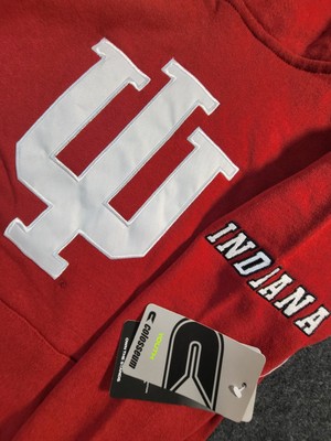 Indiana University Hoosiers Sweatshirt Hoodie Red Youth Size XS 6-7 Colosseum 