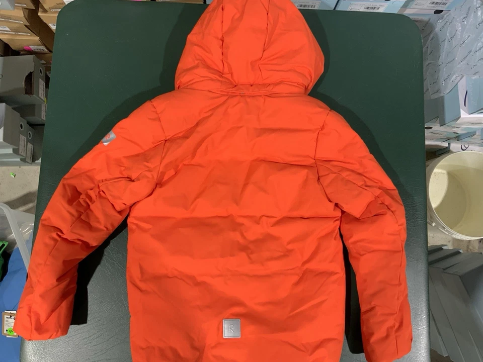 Reima Reimatec Daunenjacke, orange, Villinki, 8Y - Bild 4 von 4