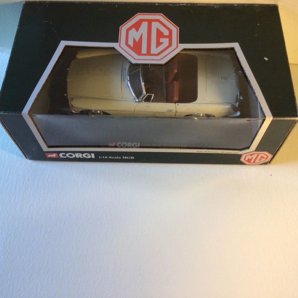 Corgi 1/18 Scale Diecast 95104 - MGB Roadster - Old English White ( new/other) - Image 2 of 4