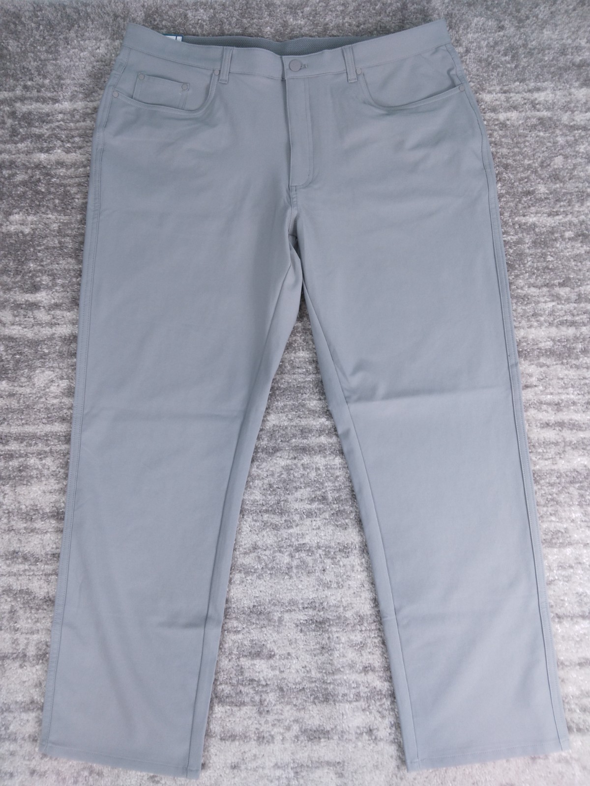 Greg Norman Pants Men’s 38 Gray ML75 Ultimate 5 Pocket Pant 38x29