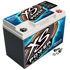 XS Power XS Series 12V 800 Amp AGM High Output Battery W/ M6 Terminal Bolt D545