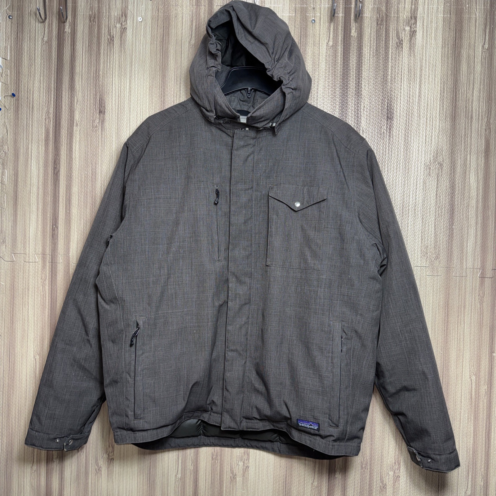 L Brown Waterproof H2no 600 Fill Goose Down 28470