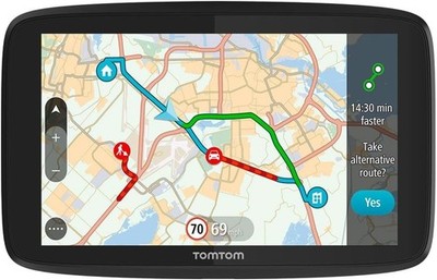 TomTom Car Sat Nav GO 520, 5 Inch with Handsfree Calling, Siri, Google Now, Upda