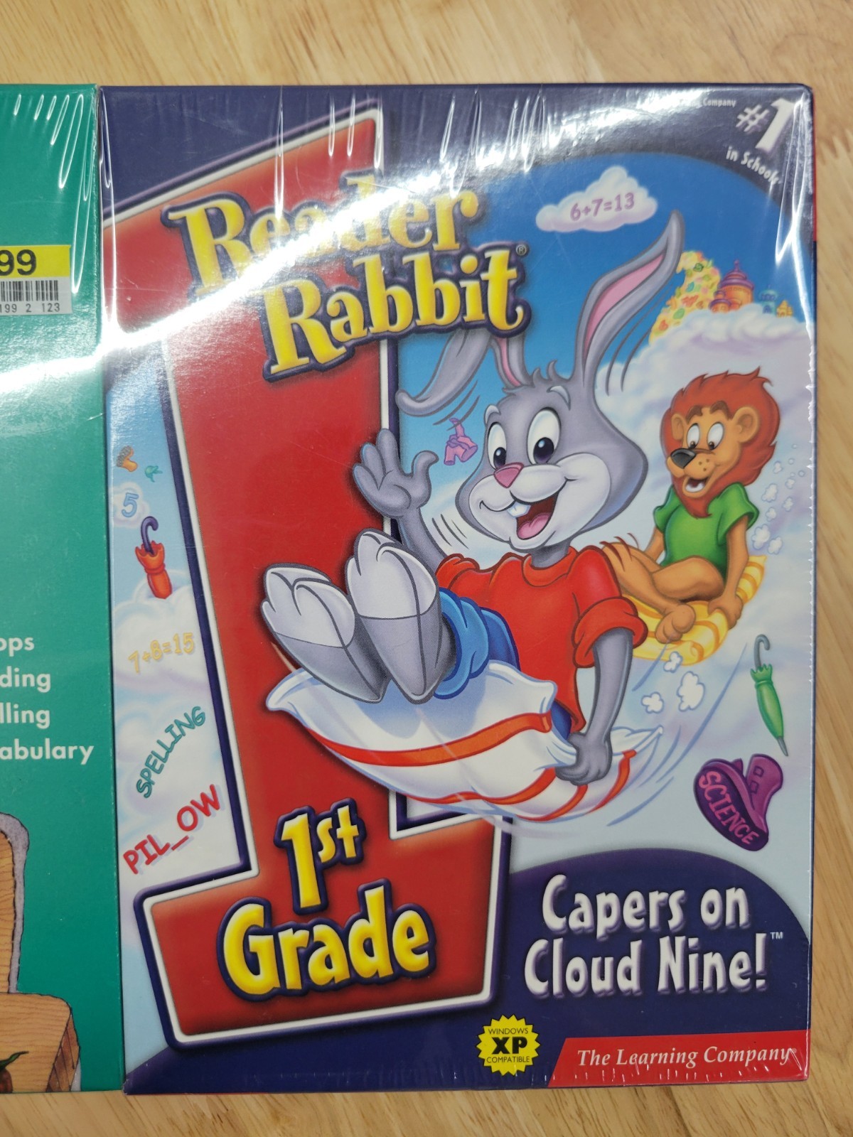 BIG BOX CD ROM Arthur's Teacher Trouble + Reader Rabbit PC VINTAGE ...