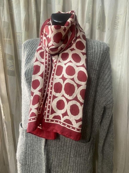 Scarf Laura Ashley Red One size