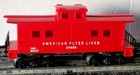 AMERICAN FLYER S Gauge #24636 Red Caboose Intact Unbroken Perfect Coupler L@@K — photo 2