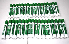 Lot of 35 Expo Low Odor Chisel Tip Dry Erase Markers Green Back to School Lot
