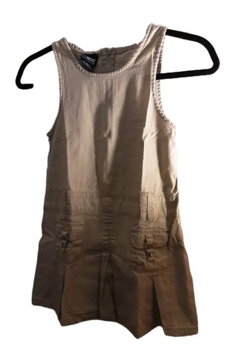 French Toast Uniform Dress Girls Size 6X Khaki
