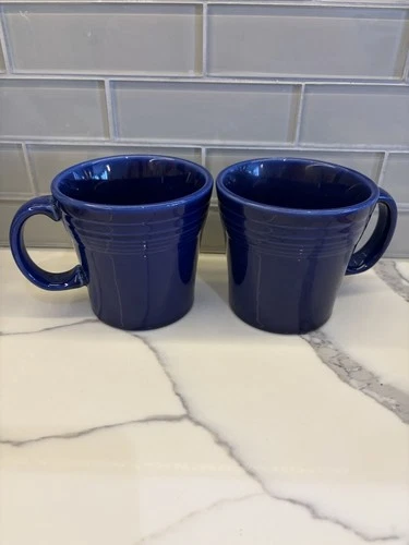 Fiesta Cobalt Tapered 15-oz. Mugs, Set of 2