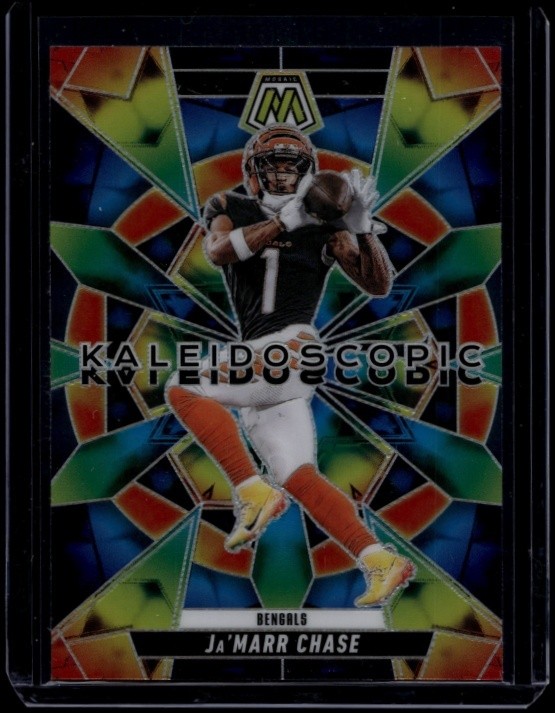 2025 Panini Mosaic Football Ja'Marr Chase #5 Kaleidoscopic