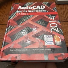 AutoCAD and Its Applications Basics 2014 - Hardcover - GOOD