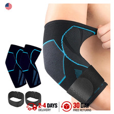 Women's Compression Arm Sleeve Support for Tendonitis and Tennis Elbow Fitness