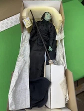 FRANKLIN HEIRLOOM DOLLS, Margaret Hamilton as THE WICKED WITCH (Good Condition)