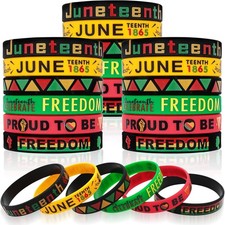 Juneteenth Bracelets Bulk 30PCS Freedom Day Party Favors Gifts...