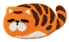 Cat Bath Mat, Bathroom Rug, Non-Slip, Absorbent, Soft Mat for Bathroom, Adora...