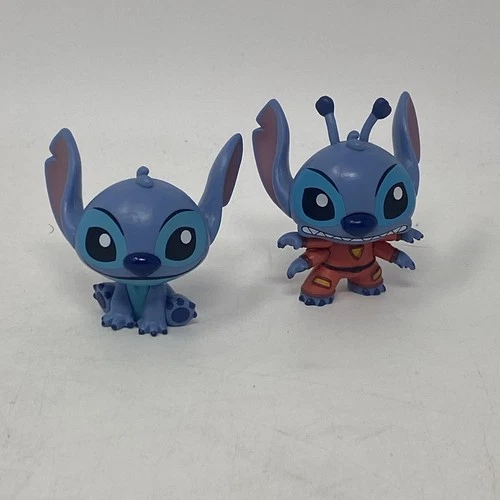 Disney Lilo & Stitch Funko Mystery Mini  Stitch Figures set of 2 Used 626
