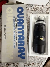 Quantaray 75-205mm 3.5 Macro Zoom for Canon FD Mount (w/ front and rear caps)