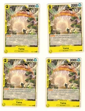 Set Of 4 Yama OP05-113 Awakening of the New Era One Piece Trading Card