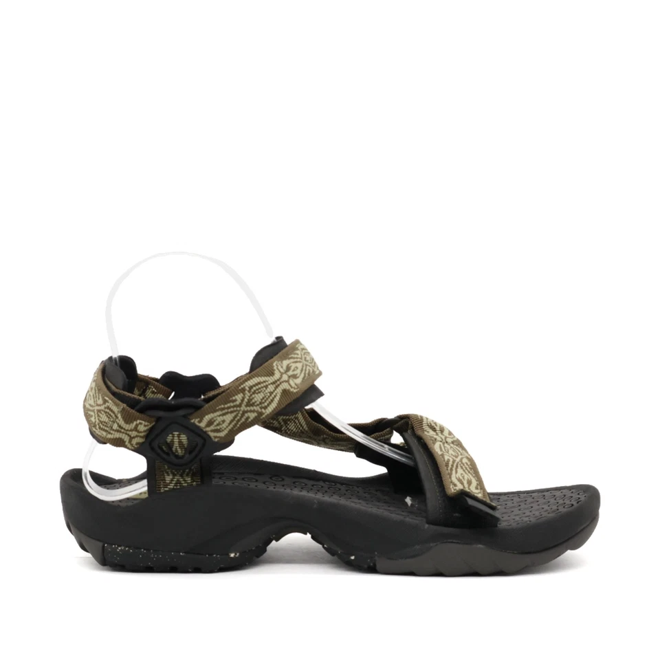 Teva Damen Tirra Sandalen Khaki Schwarz Textil Outdoor Outdoorsandalen EU 40 - Bild 2 von 4