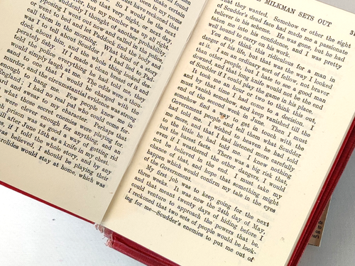 John Buchan Antiquarian Book Set Annotated Ex Libris Vintage Red Hardback Books - Picture 18 of 24