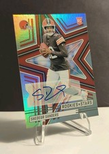 2025 Panini Rookies & Stars Signatures Shedeur Sanders Silver RC Auto Browns 👀