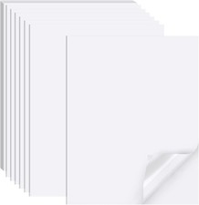 Printable Sticker Paper for Inkjet Printer, 40 Sheets 8.5" x11'' Matte Sticker P