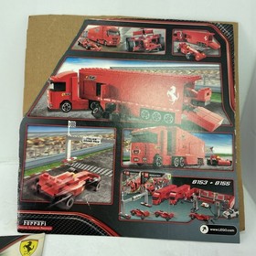 LEGO Racers Ferrari F1 Truck 8153 With Box and Instructions