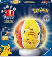 72 Teile Ravensburger 3D Puzzle Ball Nachtlicht PokéMon 12008053