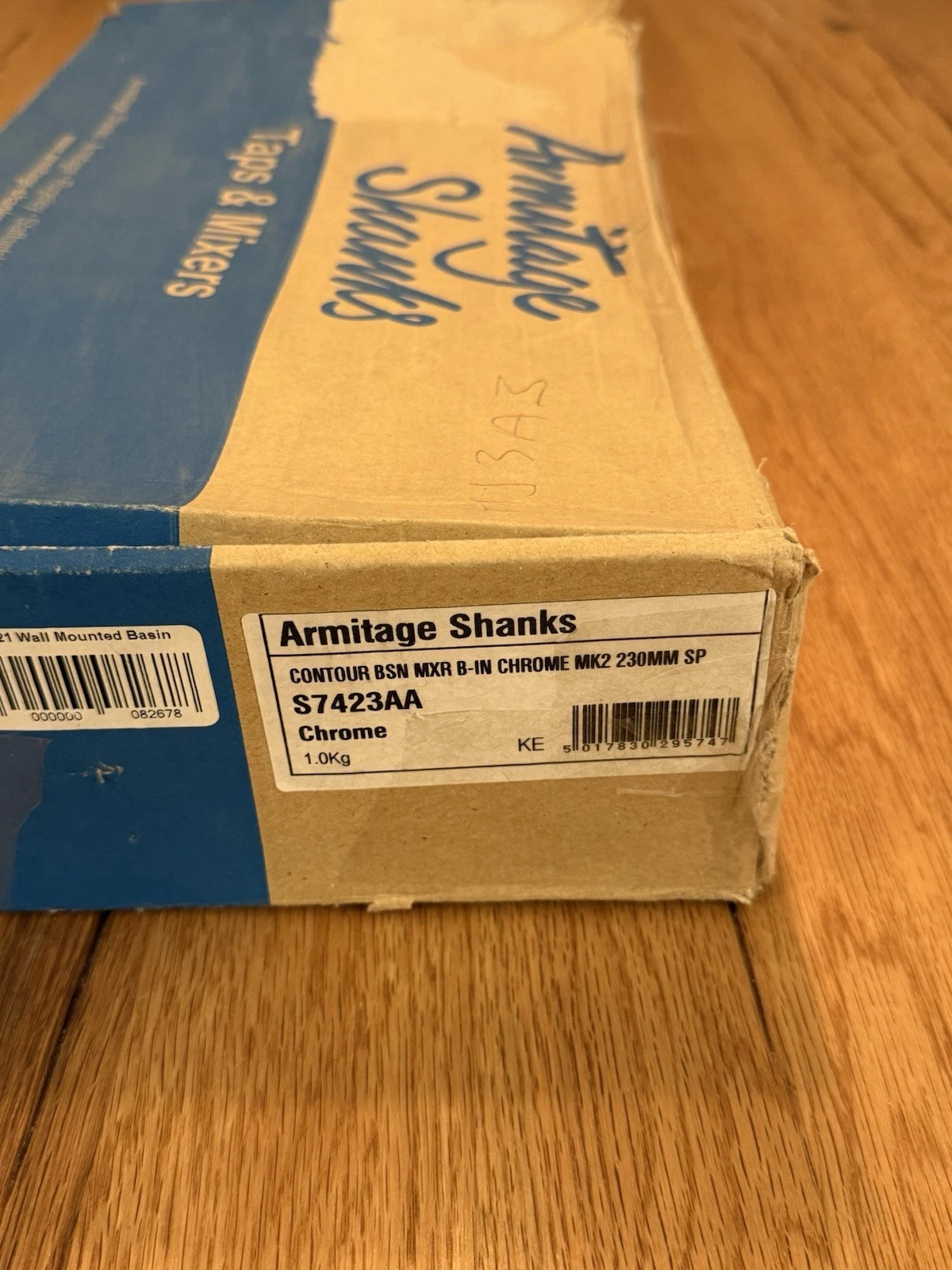 Armitage Shanks Wall Mounted Contour 21 Basin Mixer S7423AA - New Box Damaged 3