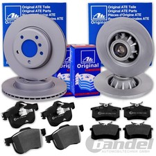 ATE BREMSSCHEIBEN + BELÄGE VORNE + HINTEN für RENAULT GRAND SCENIC 3 + SCENIC 3