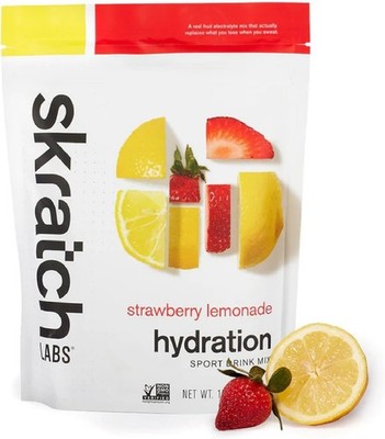 Skratch Labs Hydration Sports Drink Mix   Real Fruit Electrolyte Powder for Fast