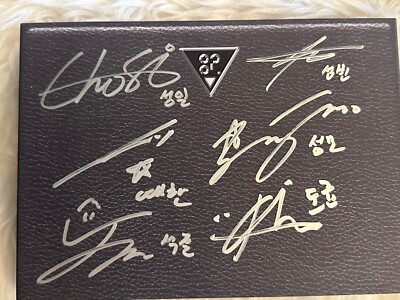 82MAJOR - ALL MEMBER Signed PROMO ALBUM | eBay