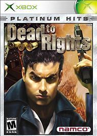 Dead to Rights Platinum Hits (Microsoft Xbox, 2002)