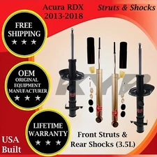 KYB OEM Front Struts & Rear Shocks For 2013-2018 Acura RDX Lifetime Warranty