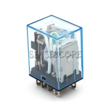 DC12V LY2NJ LY2N-J 2NO 2NC LED Lamp DPDT Coil Power Relay 10A 8Pin-