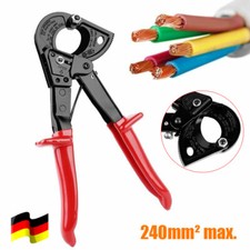 Kabelschneider,Cable Cutting Pliers 6 Zoll Chrom Vanadium Stahl Kabel Drahtschneider Elektrische Drahtschneider Handschneidwerkzeug,6  Kabelklemme