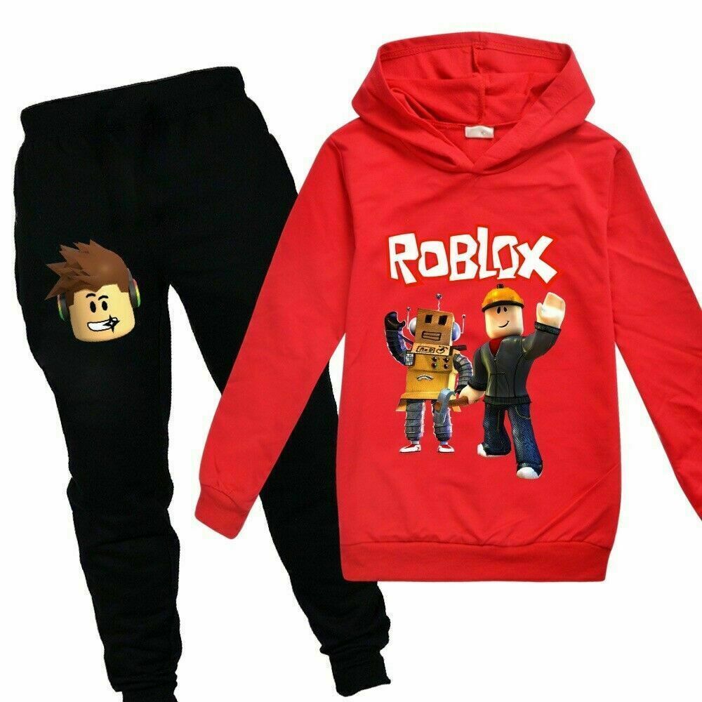 Roblox Hoodie Terno Crianças Roupas Quentes Hoodie Roblox Hoodie Impresso