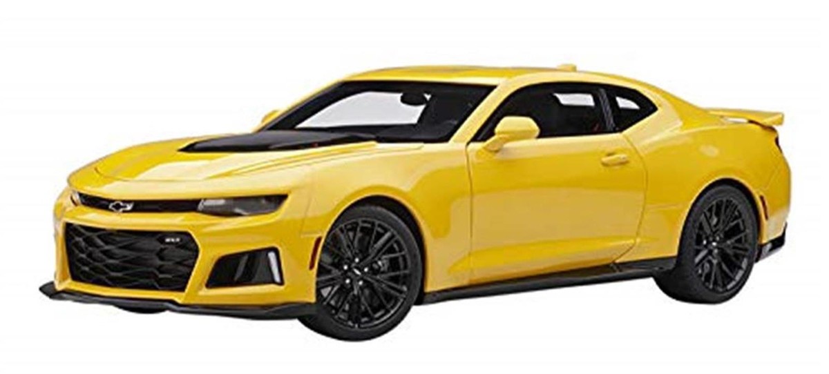 オートアート AUTOart Camaro ZL1 2017 1/18 Autoart Chevrolet Camaro ZL1 2017 Bright Yellow in 1/18