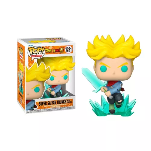 Funko Pop! Super Saiyan Trunks With Sword #1281 Dragon Ball Super Animation