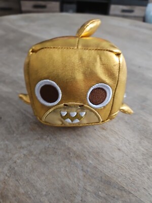 Pet Simulator X Series 1 Mystery Treasure Metallic Gold Lola Shark Plush NO CODE