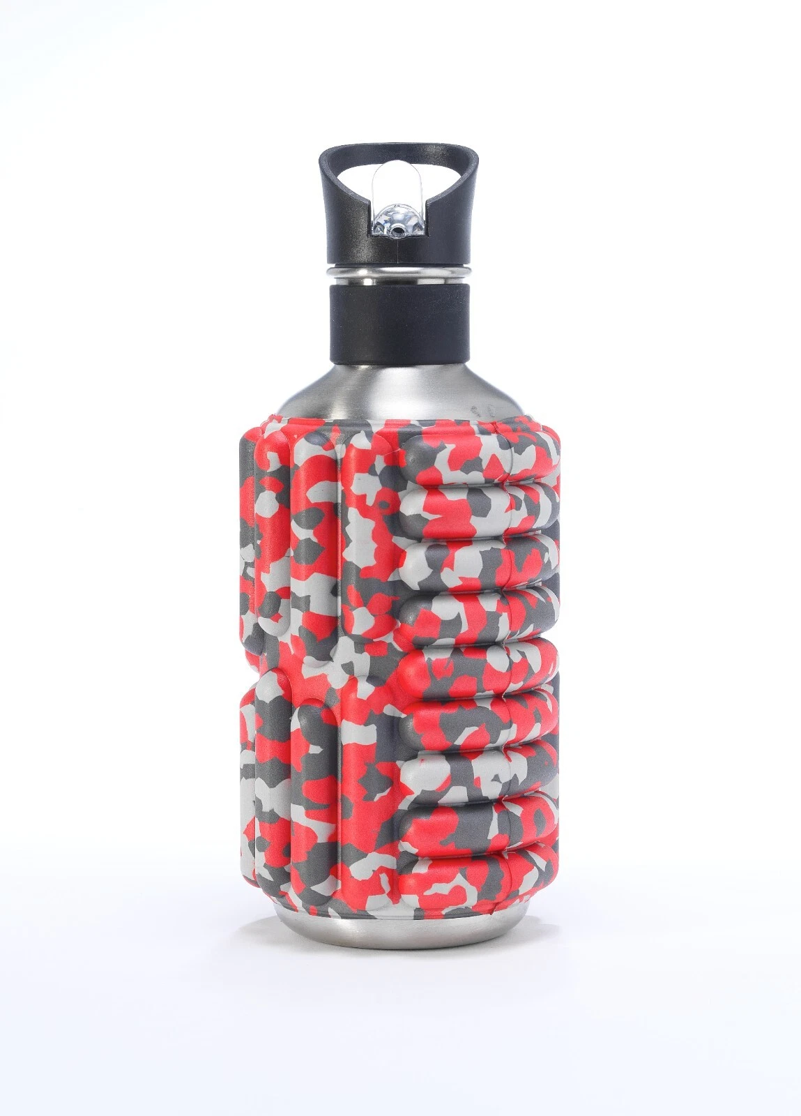 Foam Muscle Roller Water Bottle - Red/Grey Camo 1200ml
Opens in a new window or tab