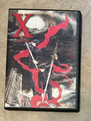 X The Movie Japanese Anime CLAMP Manga Kamui Shirou DVD in