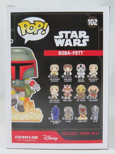 Star Wars Funko Pop - Boba Fett - Smuggler's Bounty - No. 102 - Free Protector - Picture 3 of 16