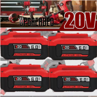 #ad 6.0Ah 20 Volt Max For Craftsman V20 Li Ion Battery Pack CMCB206 CMCB204 CMCB202 $24.99