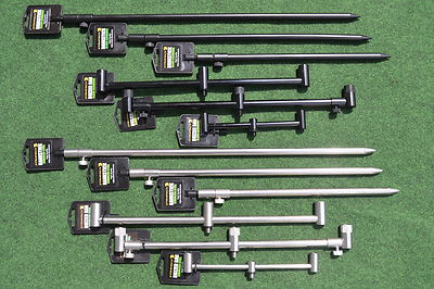 Spro Bankstick Buzzer Bar Stabilisor Rutenauflage Rutenständer Rod Pod Edelstahl