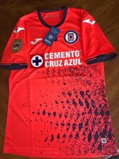 Joma CRUZ AZUL 3rd JERSEY 2021/2022 100 Authentic Includes Champion Patch